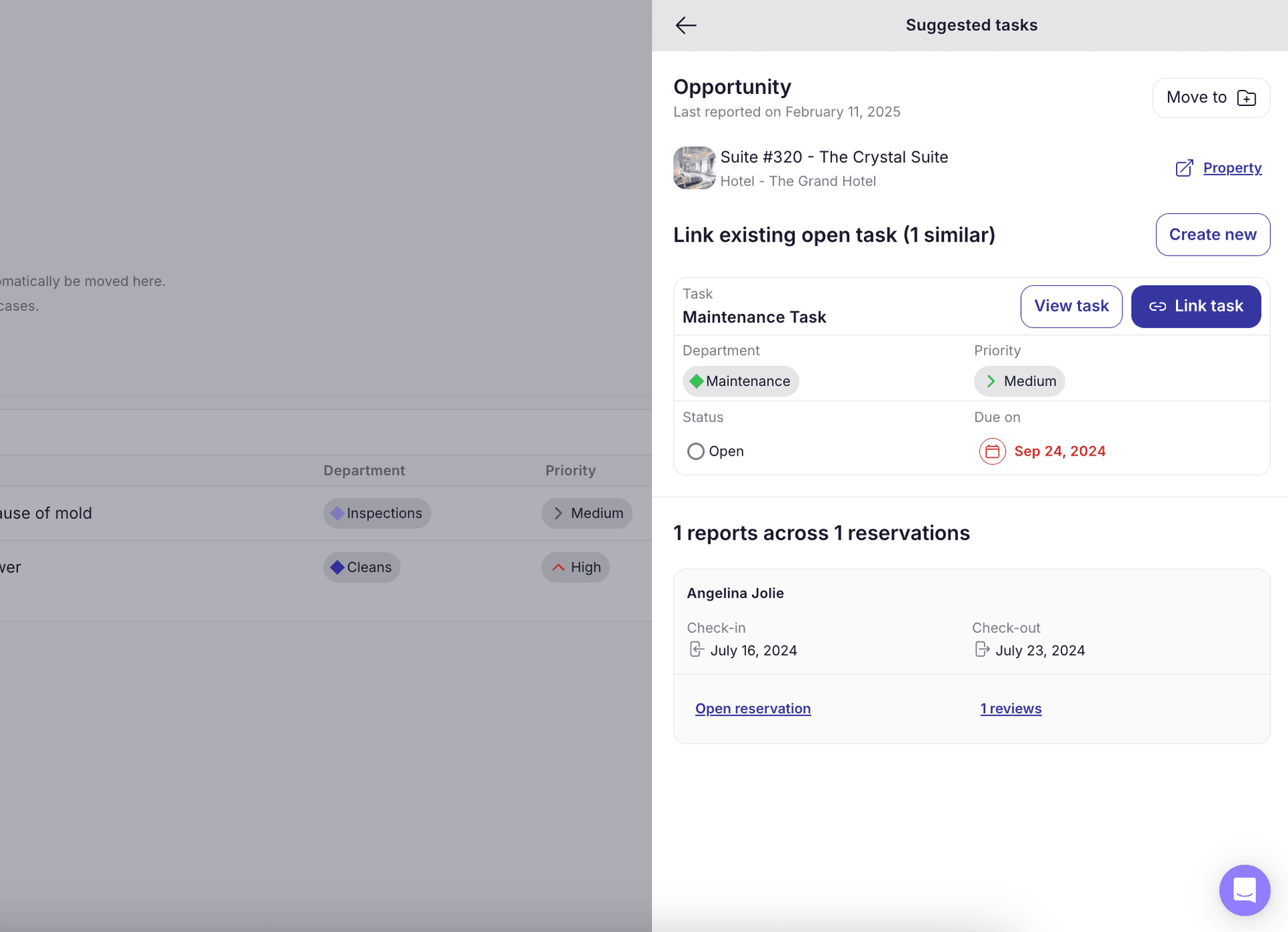 Update the status to Closed