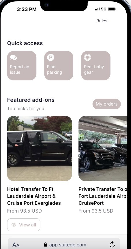 Once they select Overseas