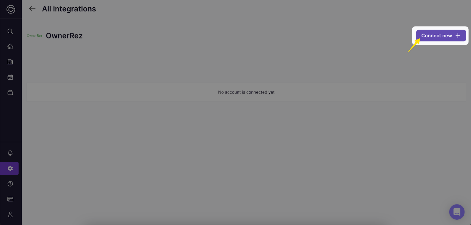 3. Click Connect new