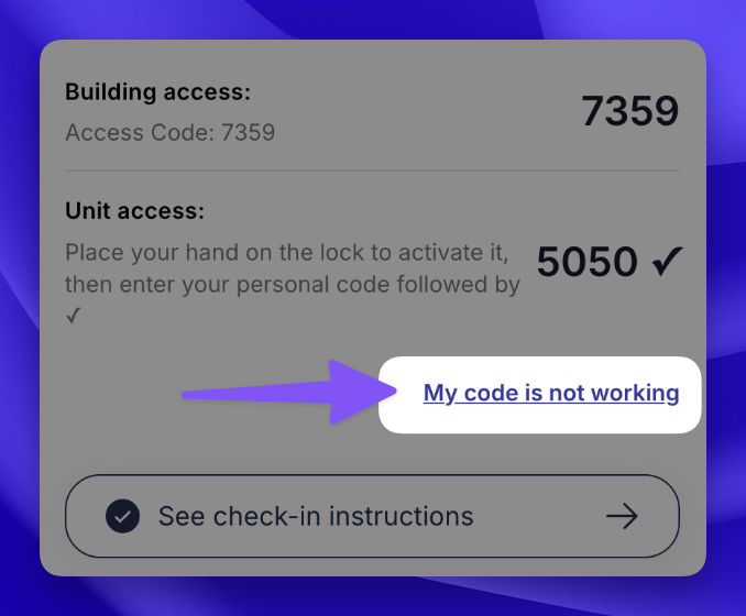 Each lock maintains at least three active backup codes at all times